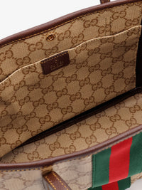 Gucci Women Tribeca Gg Fabric Shopping Bag
