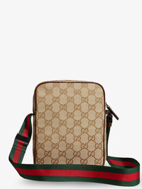 GUCCI Gucci Men Gucci Tag Gg Fabric Crossbody Bag