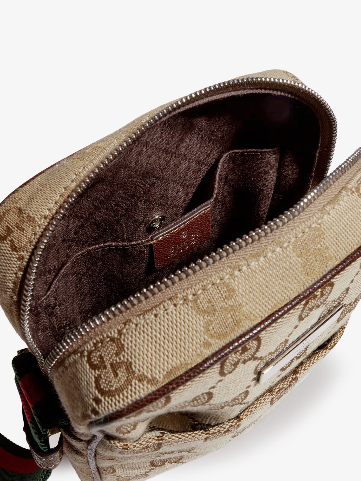 GUCCI Gucci Men Gucci Tag Gg Fabric Crossbody Bag