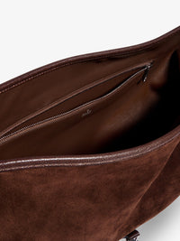 GUCCI Gucci Men Jackie Flap Suede Shoulder Bag
