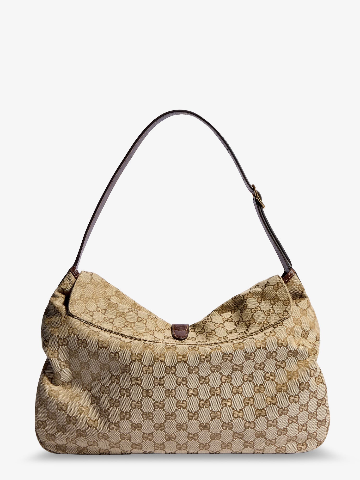 GUCCI Gucci Men Jackie Flap Gg Canvas Shouder Bag