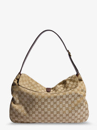 GUCCI Gucci Men Jackie Flap Gg Canvas Shouder Bag