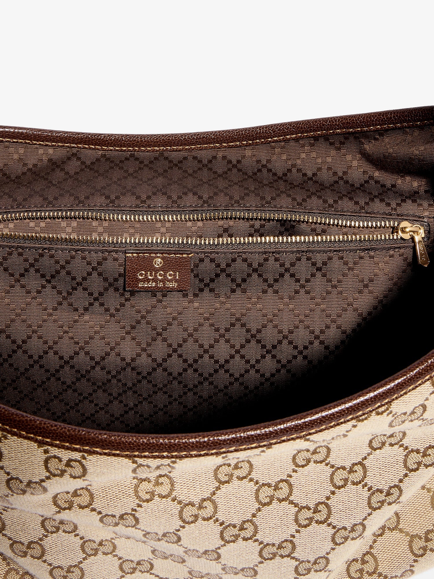GUCCI Gucci Men Jackie Flap Gg Canvas Shouder Bag