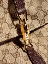 GUCCI Gucci Men Jackie Flap Gg Canvas Shouder Bag