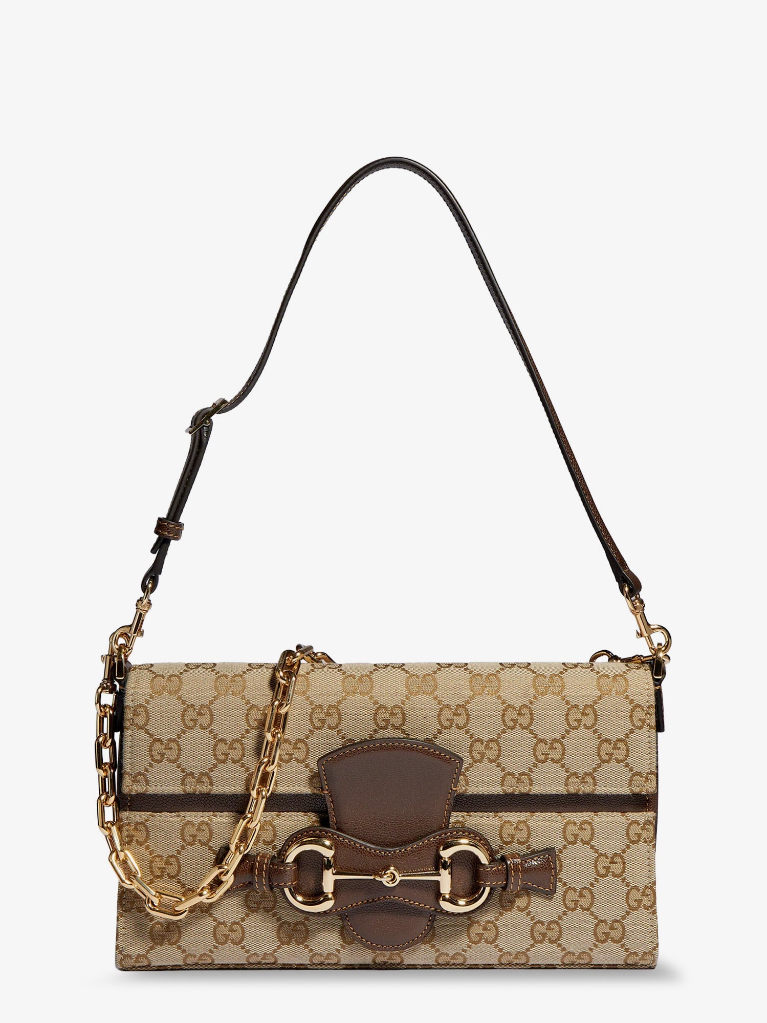 GUCCI Gucci Women Ristretto Gg Fabric Shoulder Bag