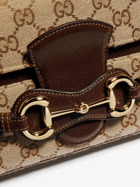 GUCCI Gucci Women Ristretto Gg Fabric Shoulder Bag