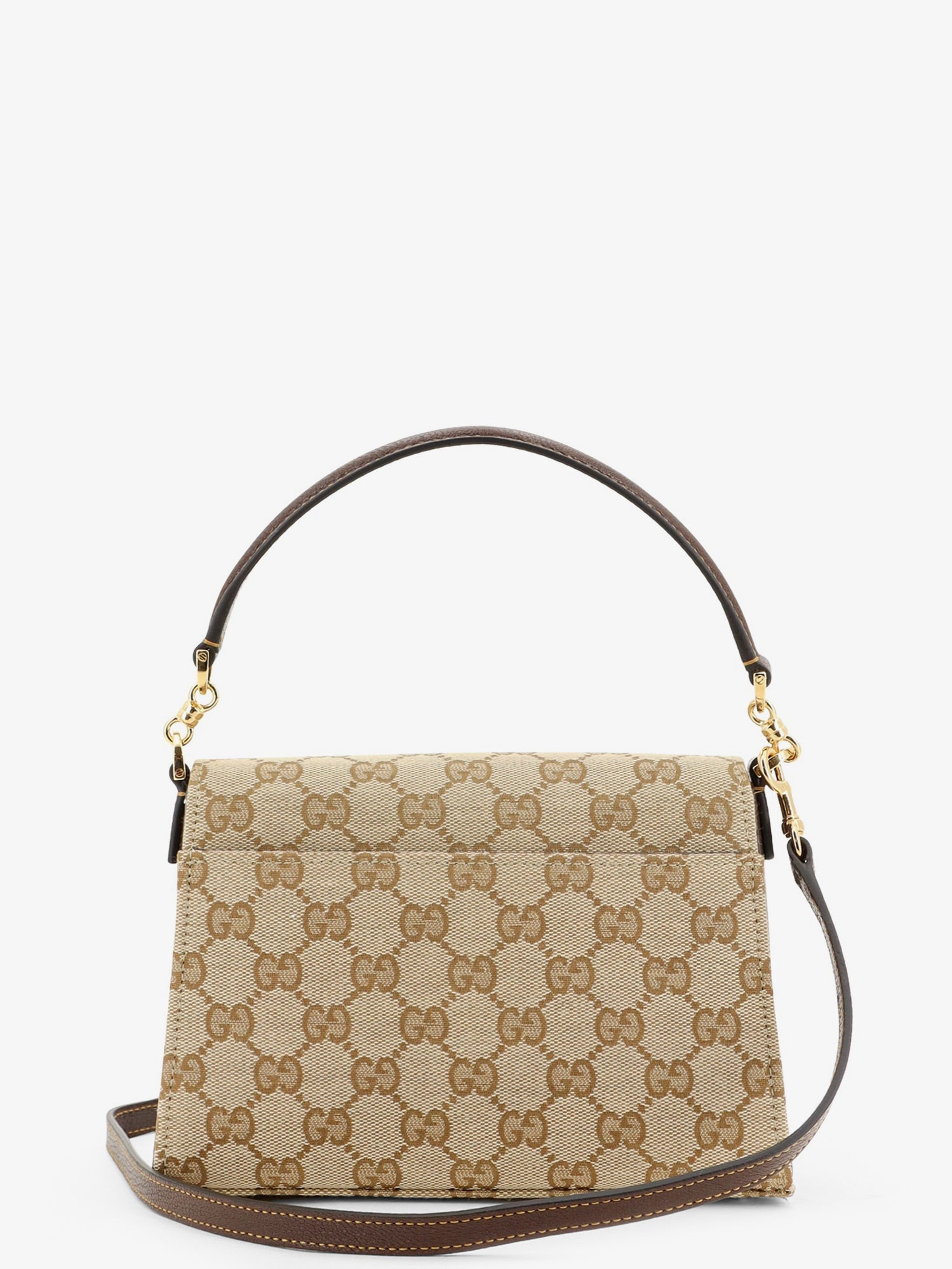 GUCCI Gucci Women Horsebit Duomo Gg Canvas Handbag