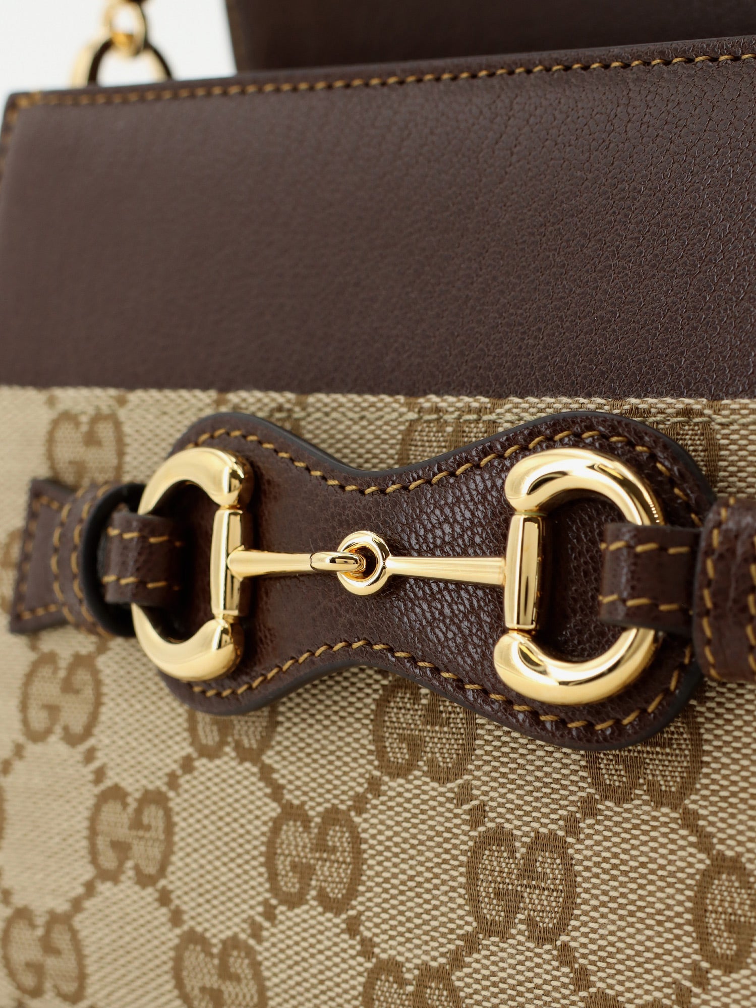 GUCCI Gucci Women Horsebit Duomo Gg Canvas Handbag