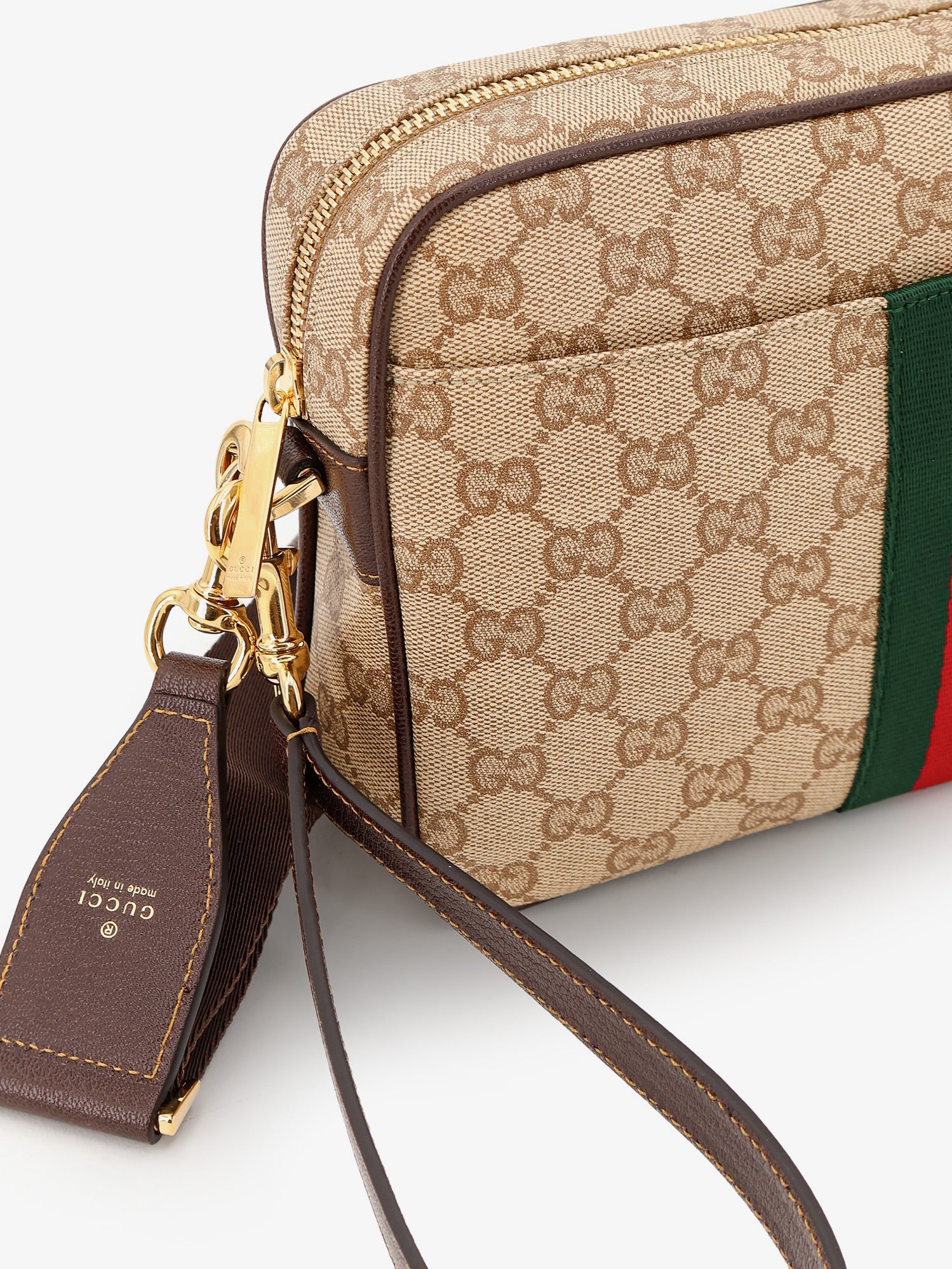 GUCCI Gucci Men Small Crossbody Bag With Web Detail