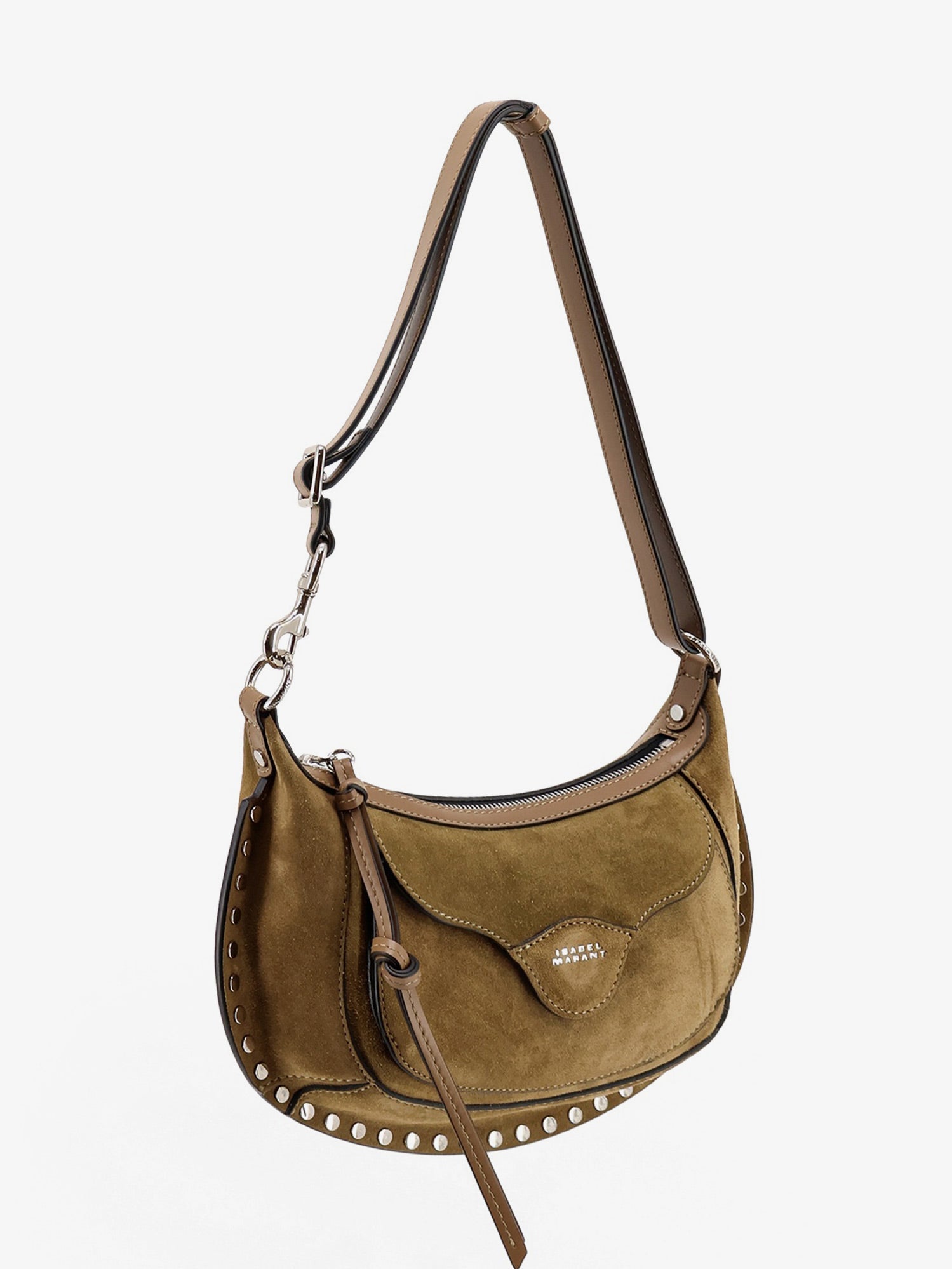 ISABEL MARANT Isabel Marant Women Oskan Moon Suede Shoulder Bag