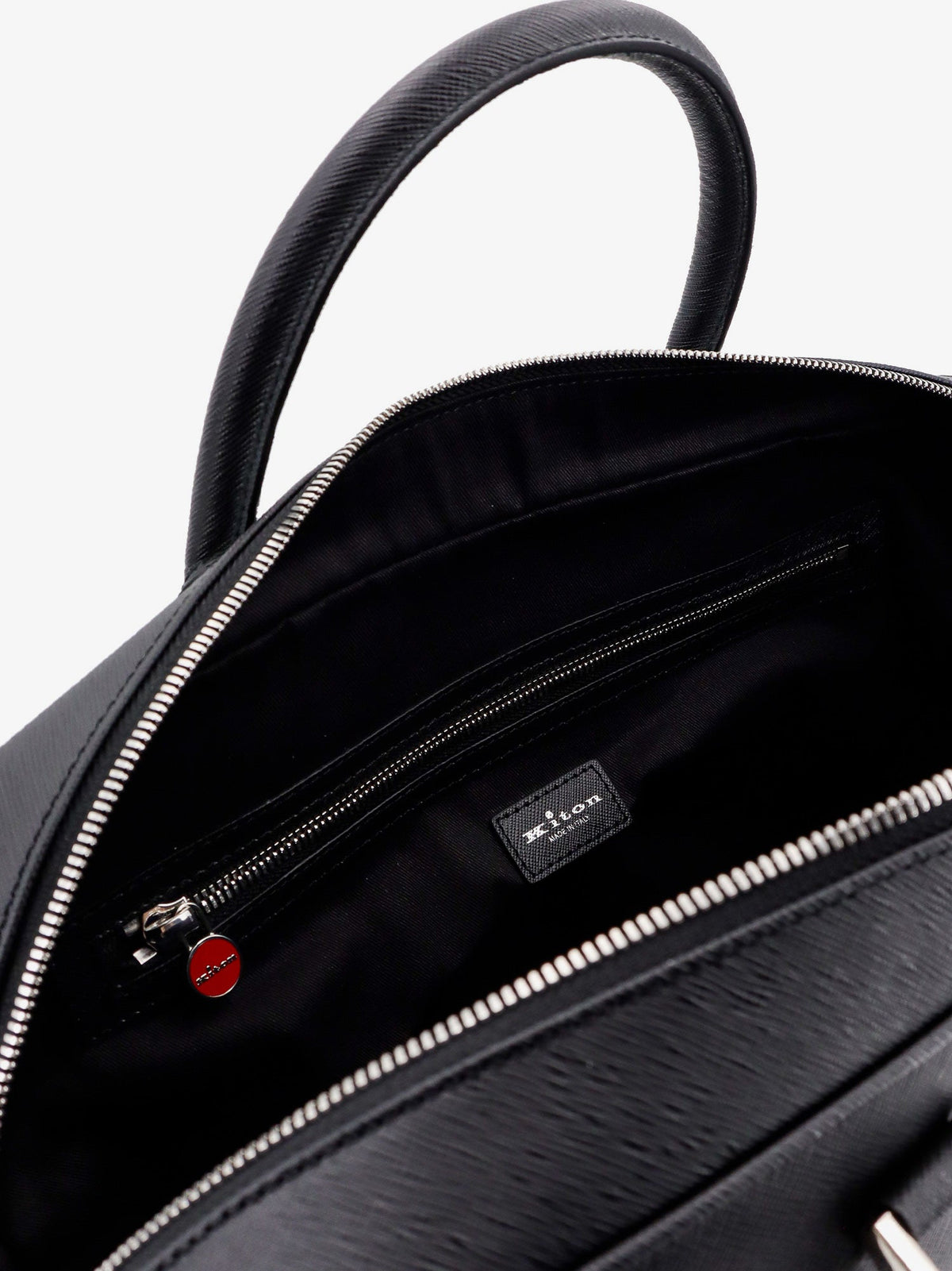 Kiton Ciro Paone Men Leather Work Bag
