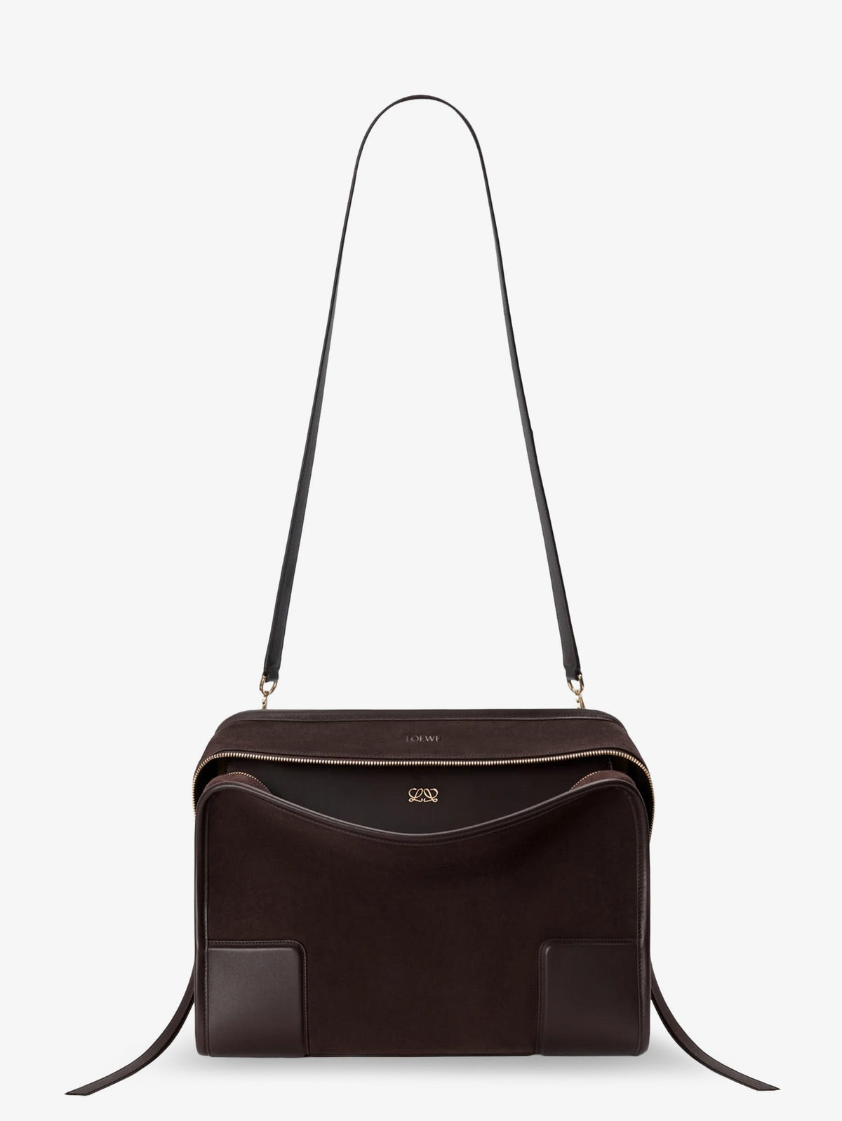 LOEWE Loewe Women Amazona 180 Suede Handbag