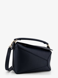 Loewe Women Puzzle Edge Small Leather Handbag