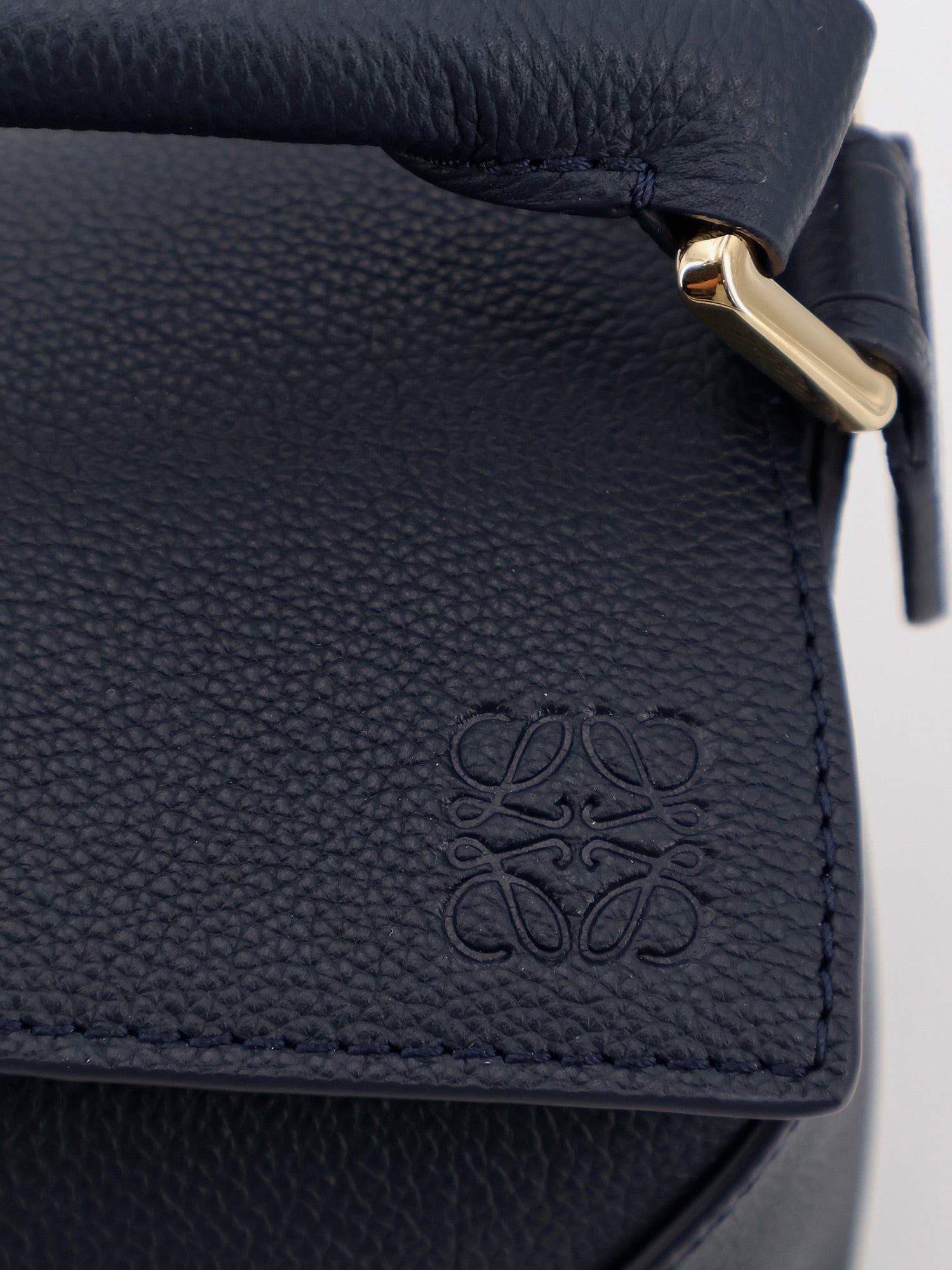 Loewe Women Puzzle Edge Small Leather Handbag