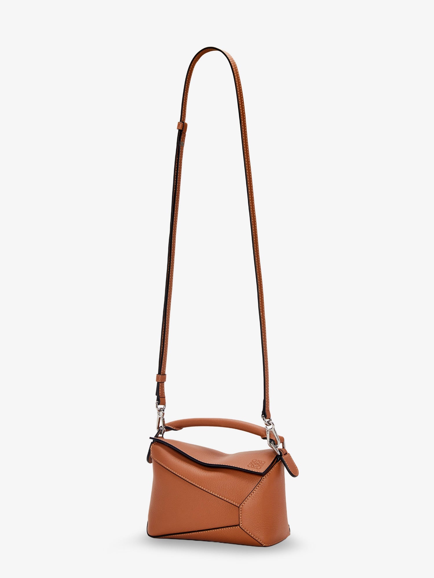 LOEWE Loewe Women Puzzle Edge Leather Crossbody Bag