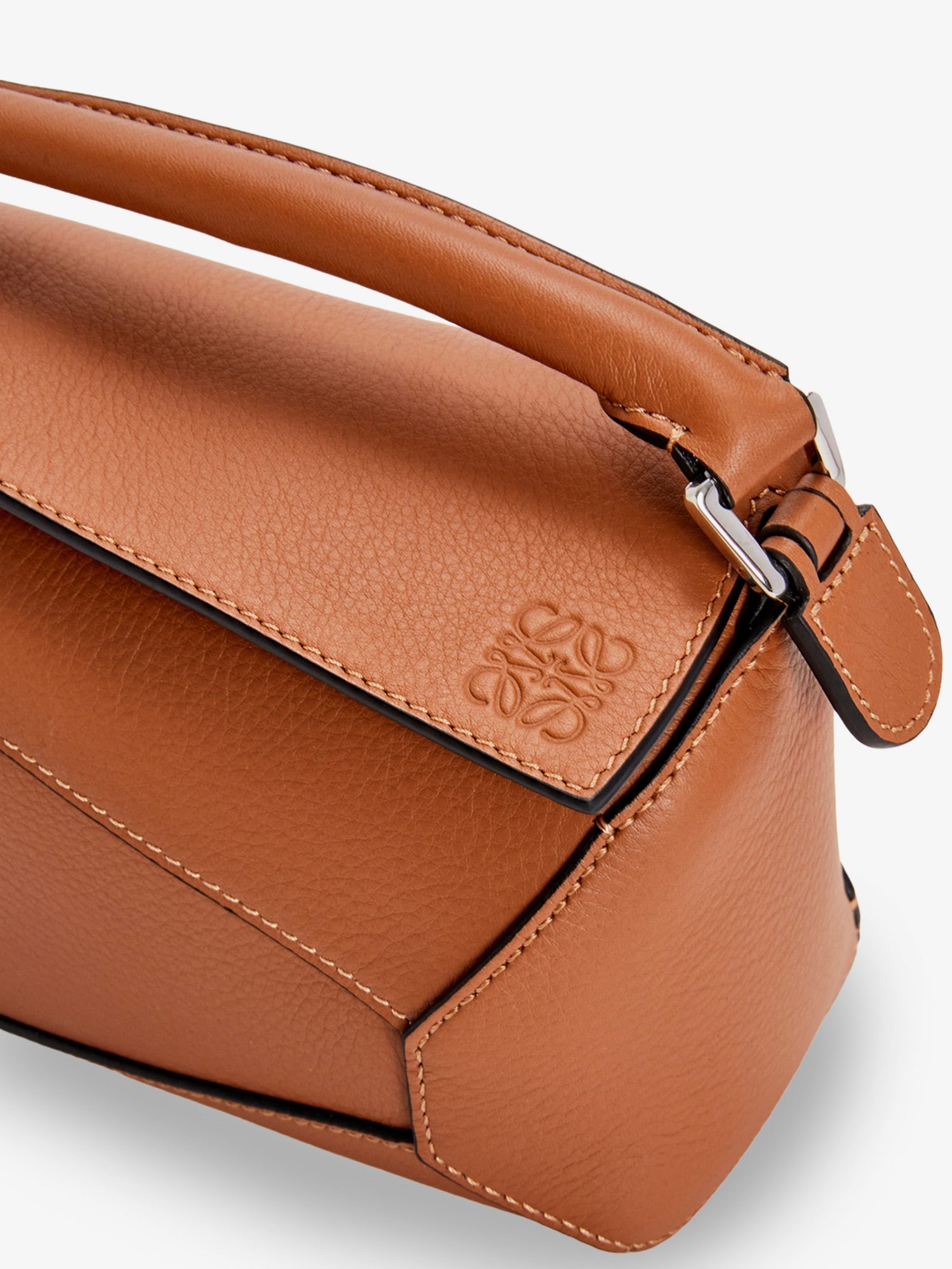 LOEWE Loewe Women Puzzle Edge Leather Crossbody Bag
