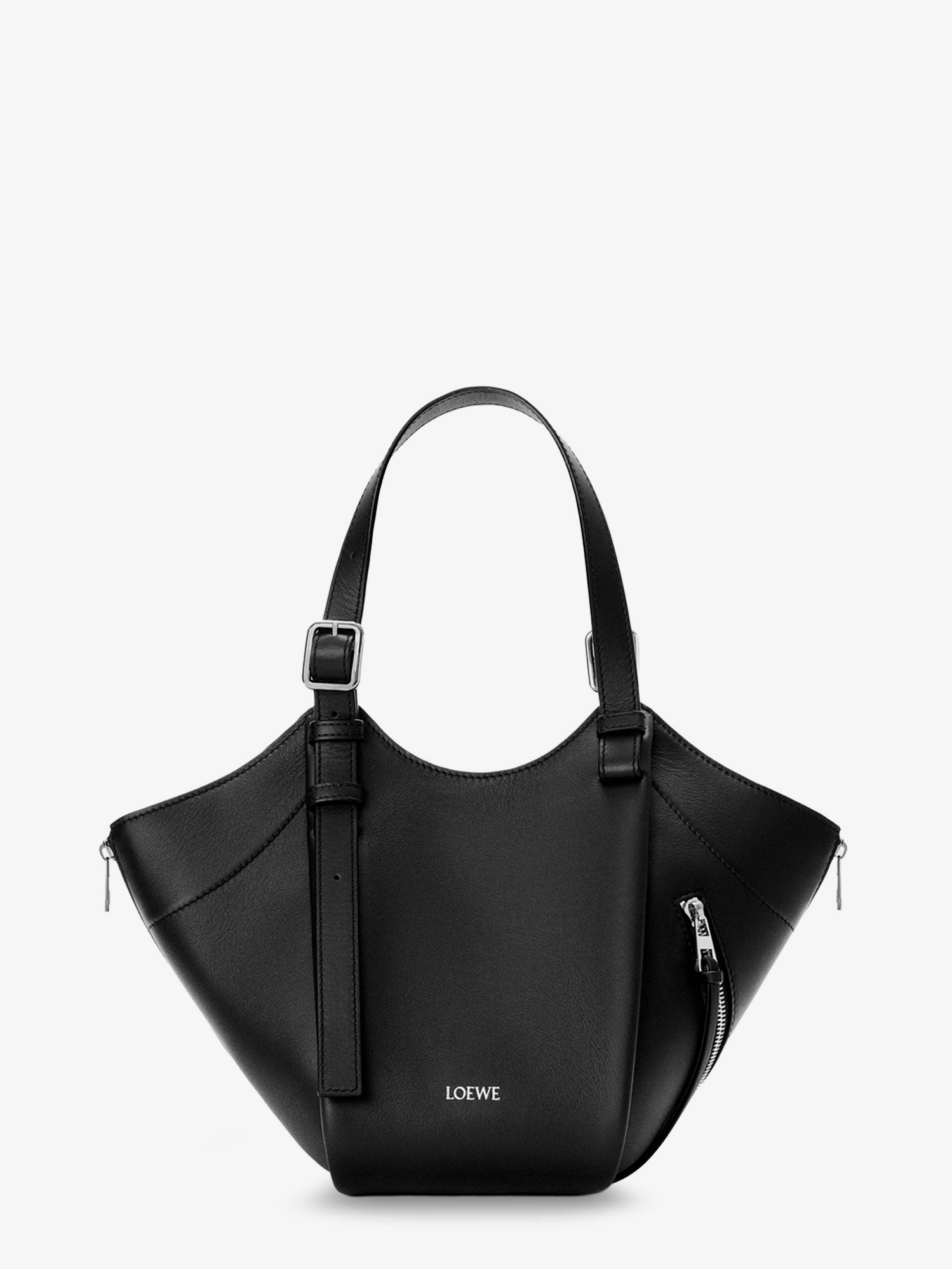 LOEWE Loewe Women Hammock Flip Leather Handbag With Front Lettering Logo