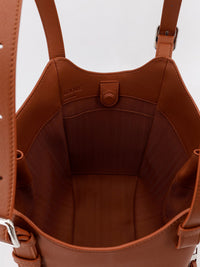 Loewe Women Hammock Flip Leather Handbag With Front Lettering Logo