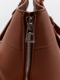 Loewe Women Hammock Flip Leather Handbag With Front Lettering Logo