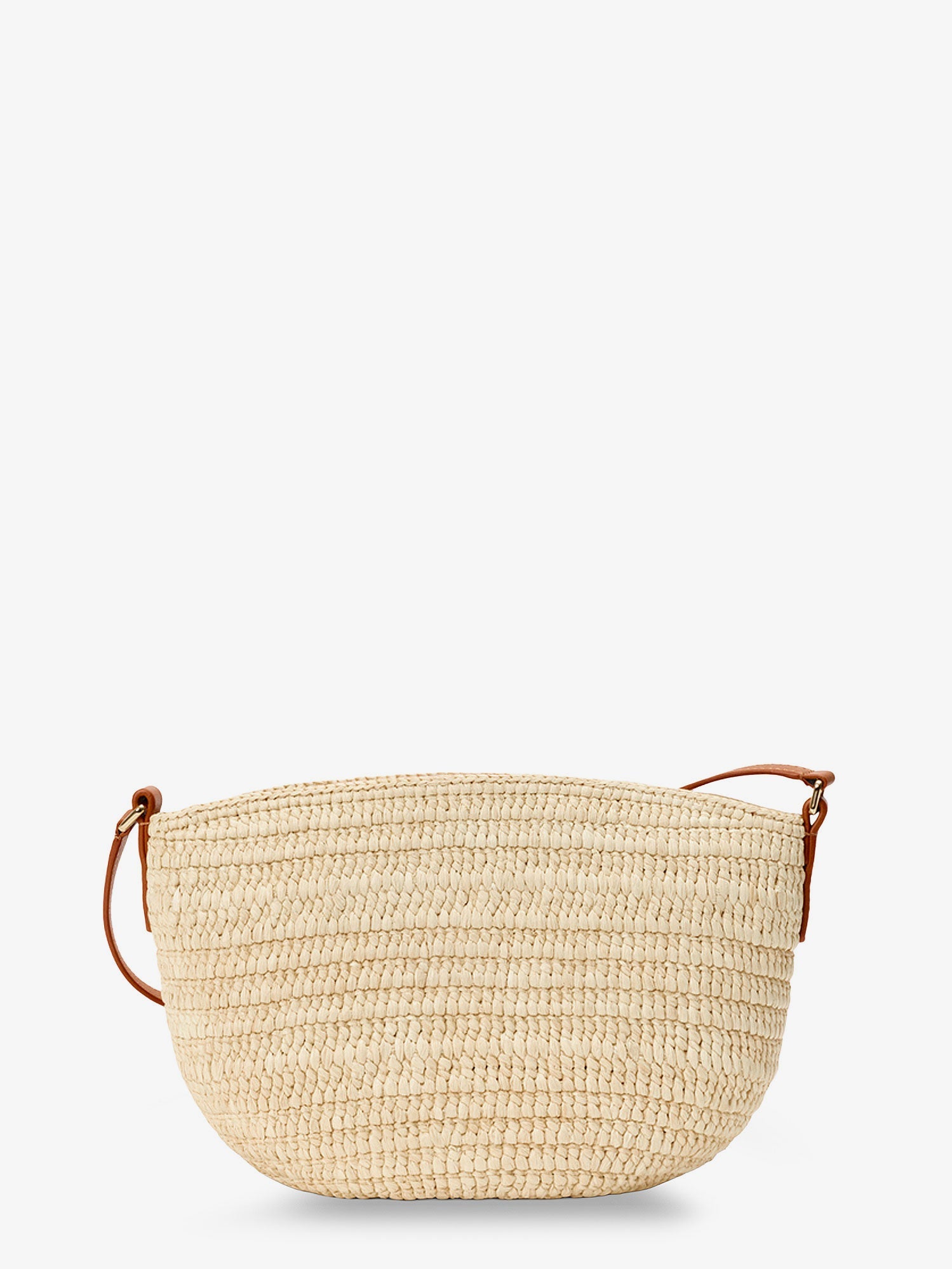 LOEWE Loewe Women Paula's Ibiza -Eclipse Raffia And Leather Crossbody Bag