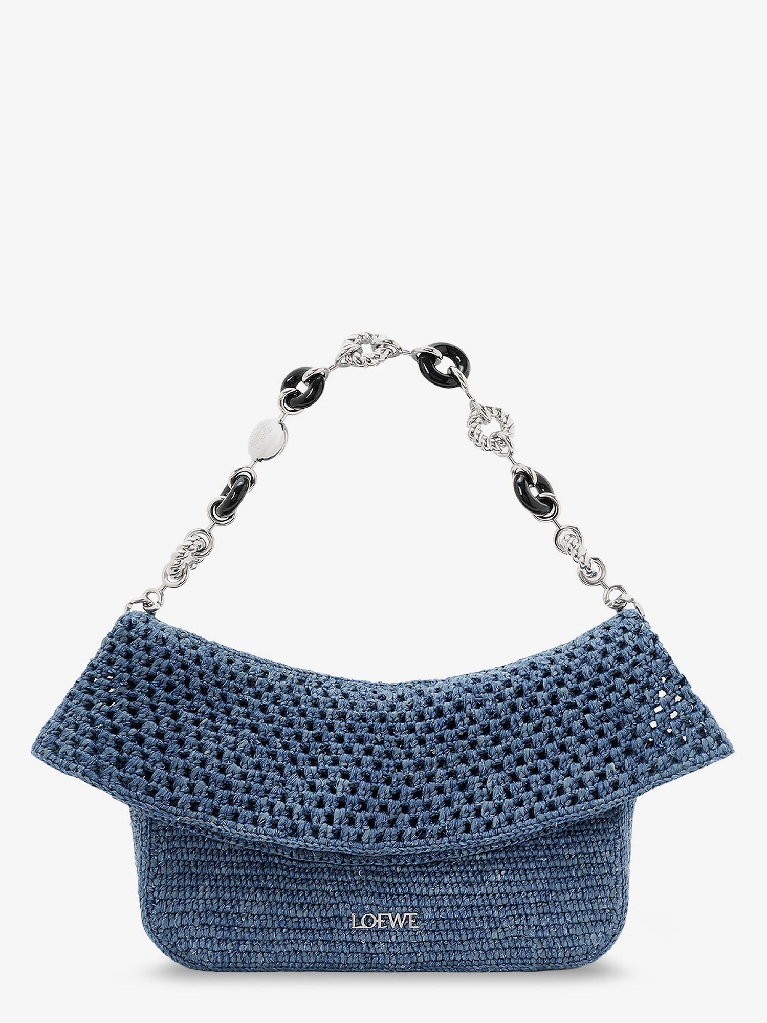 LOEWE Loewe Women Ola Paula's Ibiza Crochet Shoulder Bag