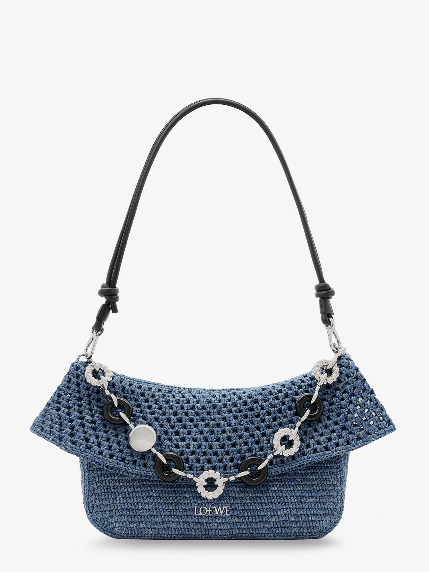 LOEWE Loewe Women Ola Paula's Ibiza Crochet Shoulder Bag