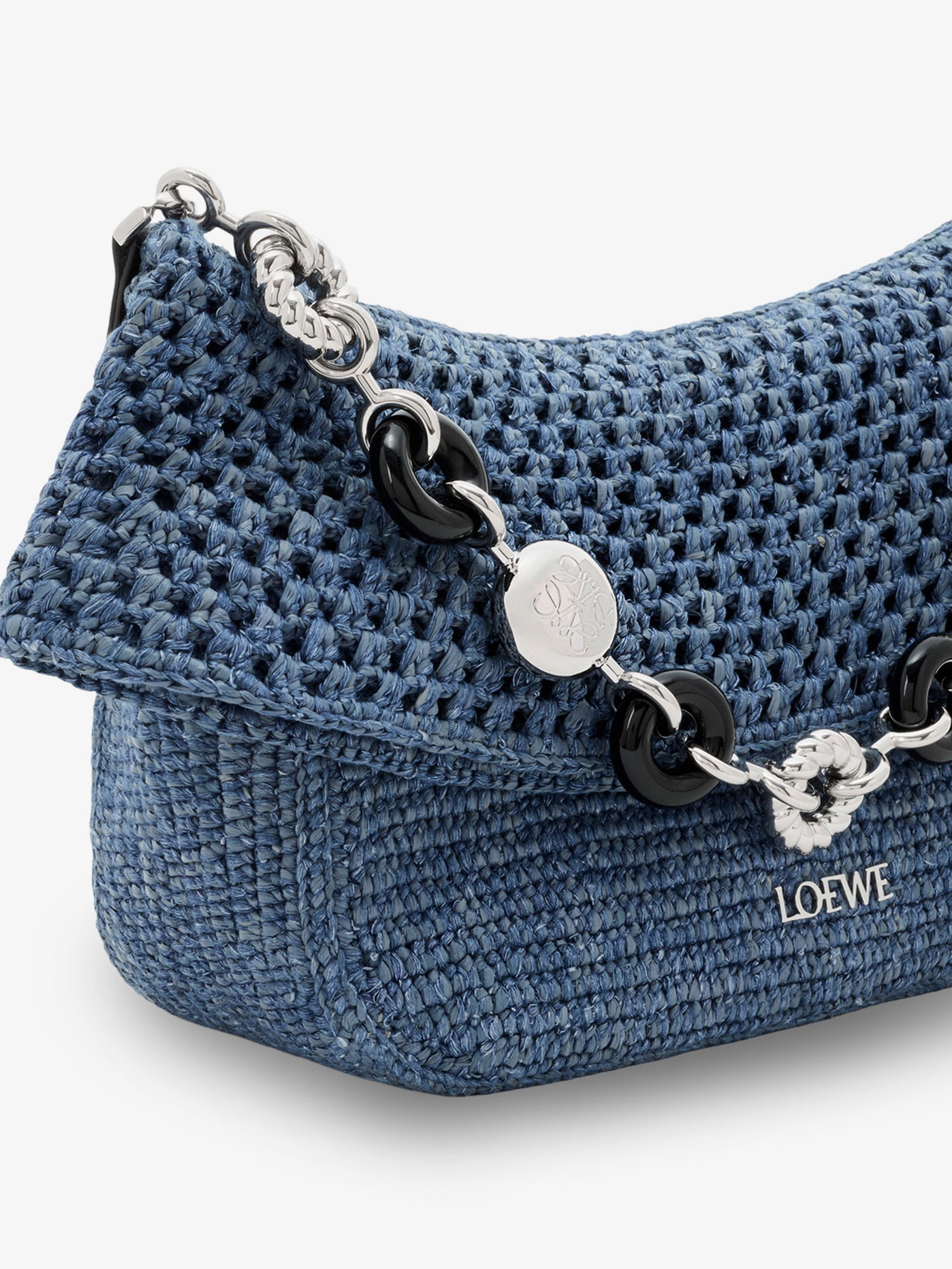 LOEWE Loewe Women Ola Paula's Ibiza Crochet Shoulder Bag