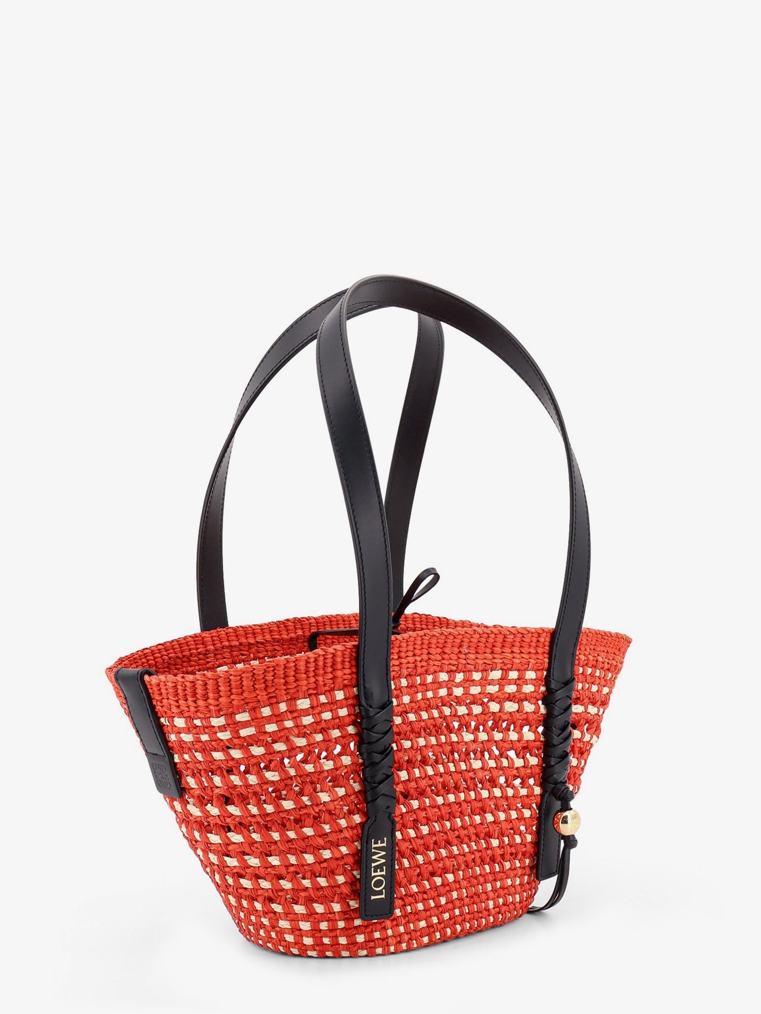 Loewe Women Paula's Ibiza -Braid Basket Small Small Iraca Palm Leaf Shoulder Bag