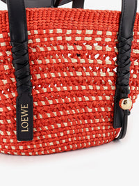 Loewe Women Paula's Ibiza -Braid Basket Small Small Iraca Palm Leaf Shoulder Bag