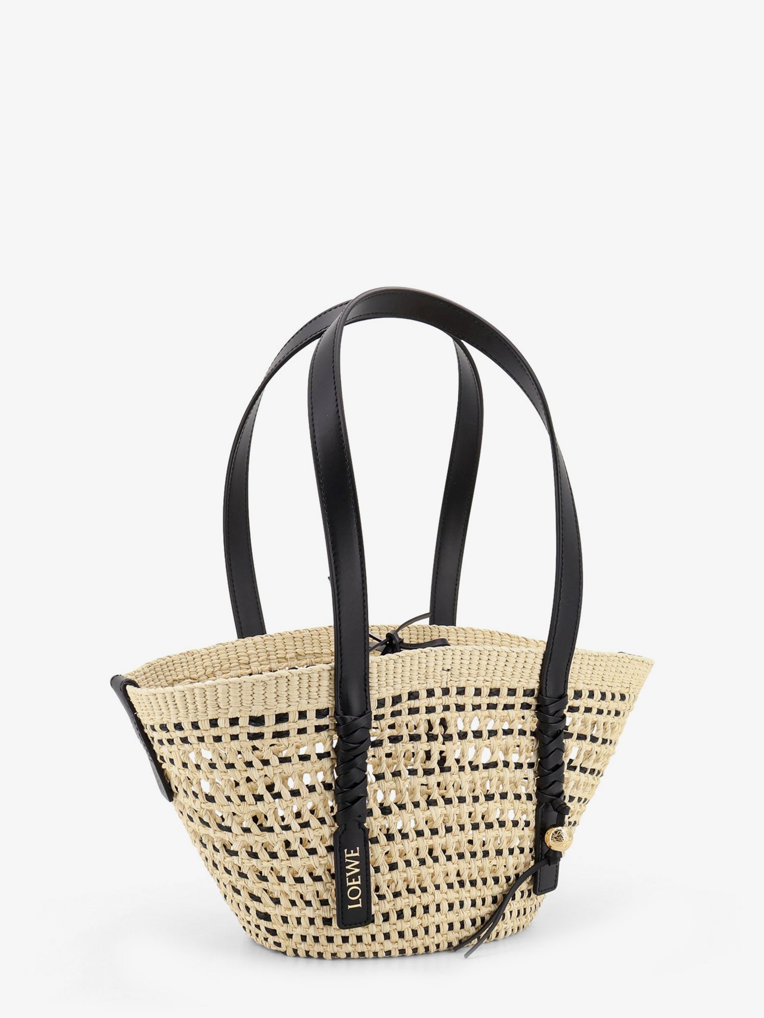 Loewe Women Paula's Ibiza -Braid Basket Small Iraca Palm Leaf Shoulder Bag