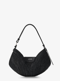 LOEWE Loewe Women Paula's Ibiza-Swing Raffia And Leather Shoulder Bag