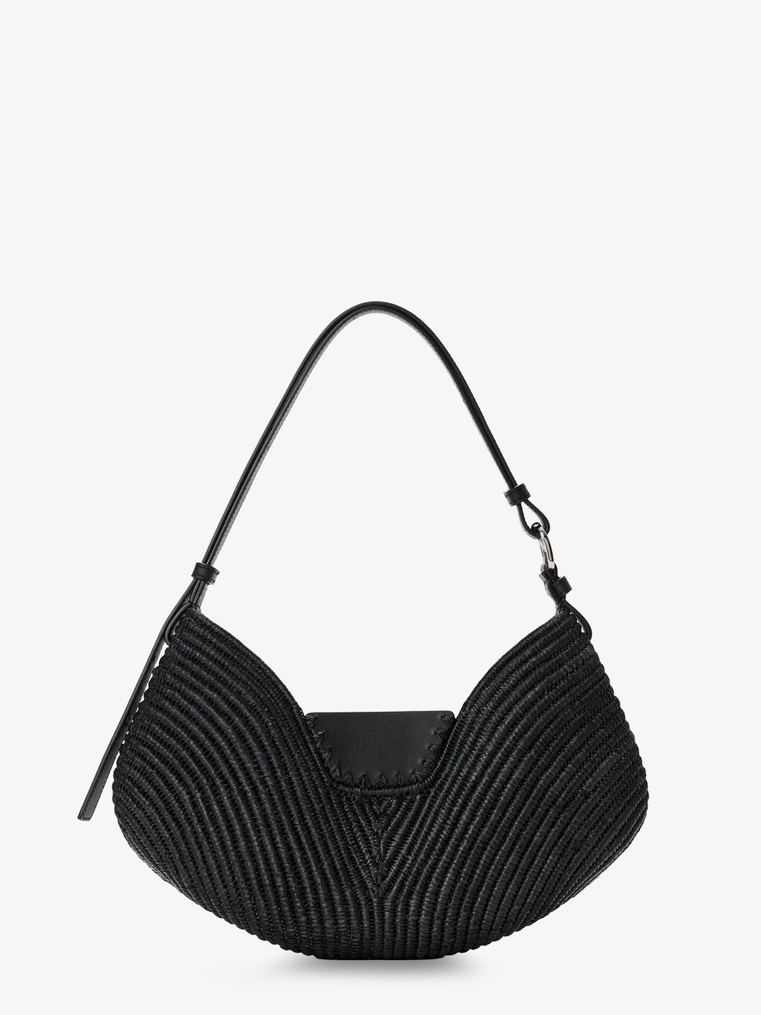 LOEWE Loewe Women Paula's Ibiza-Swing Raffia And Leather Shoulder Bag