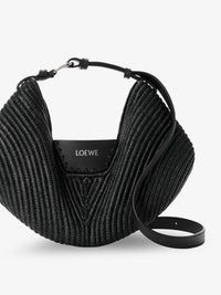 LOEWE Loewe Women Paula's Ibiza-Swing Raffia And Leather Shoulder Bag