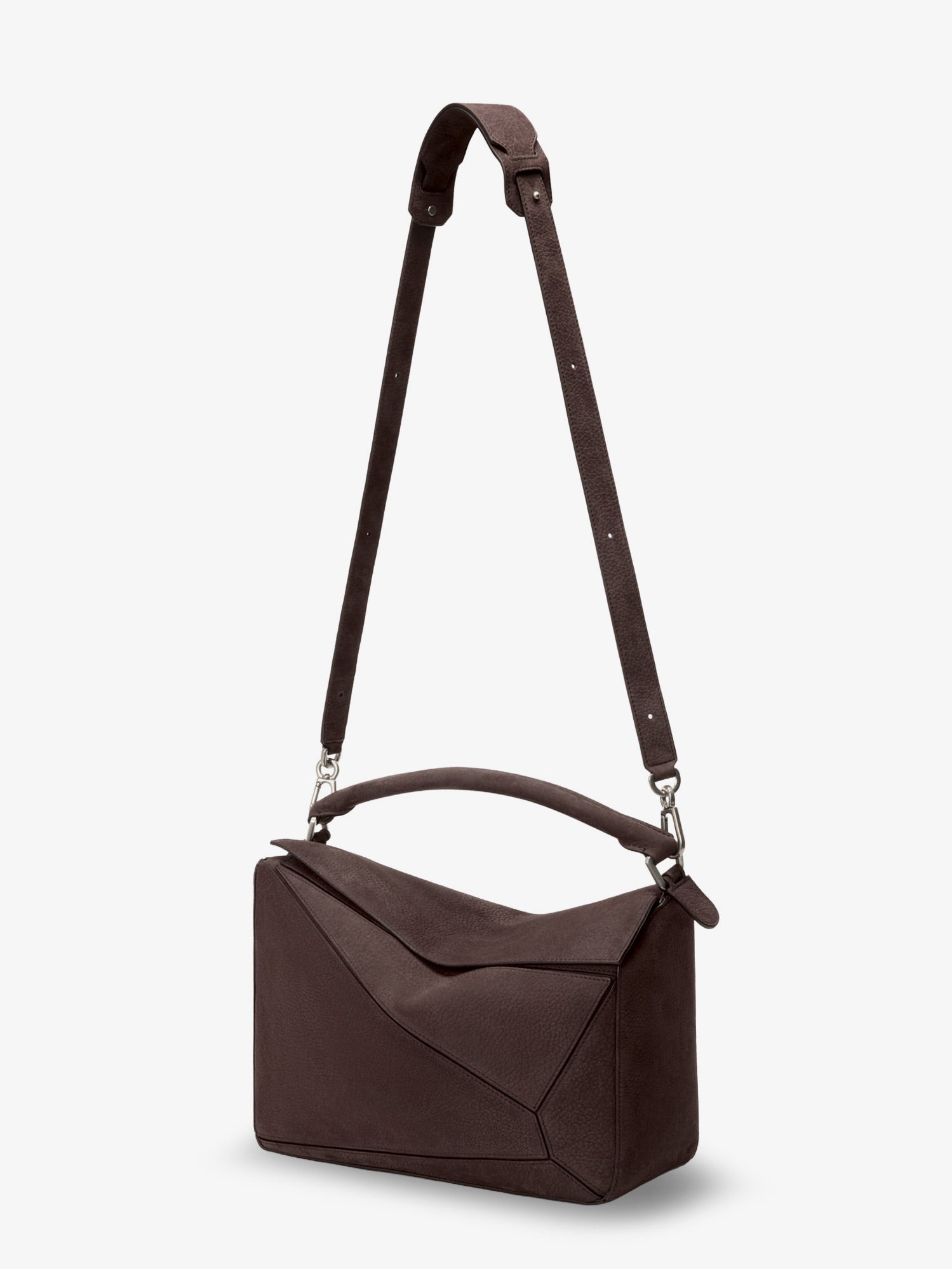 LOEWE Loewe Men Puzzle Large Nubuck Bag