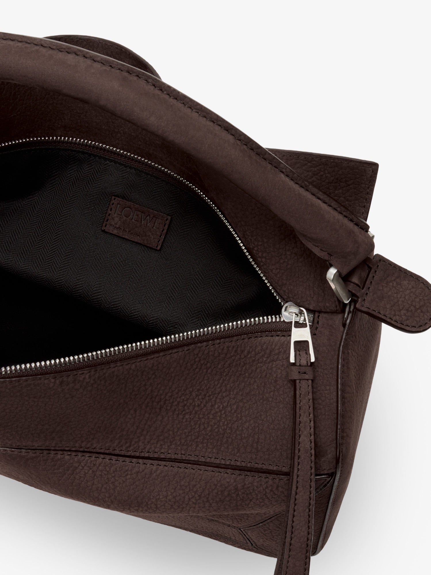 LOEWE Loewe Men Puzzle Large Nubuck Bag