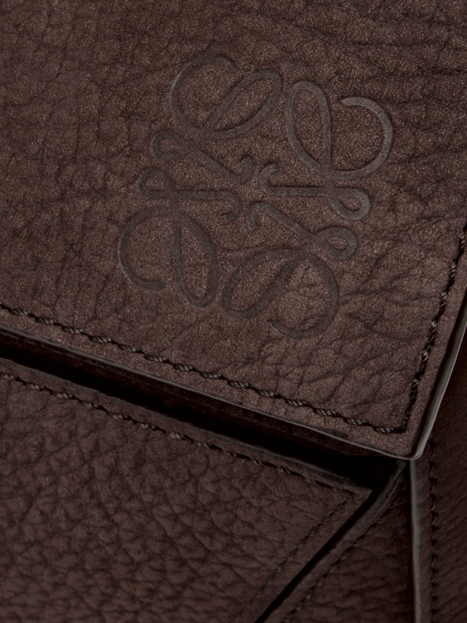 LOEWE Loewe Men Puzzle Large Nubuck Bag