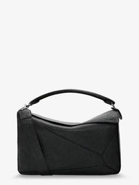 Loewe Men Puzzle Large Textured Leather Handbag
