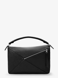 Loewe Men Puzzle Large Textured Leather Handbag
