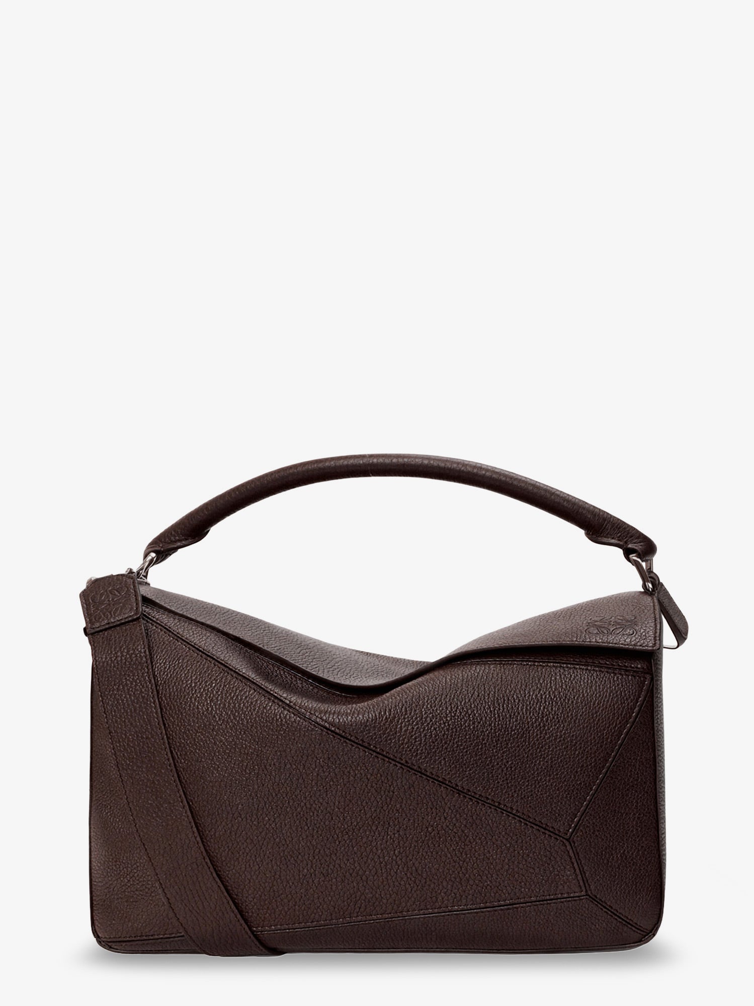 Loewe Men Puzzle Bag Leather Shoulder Bag
