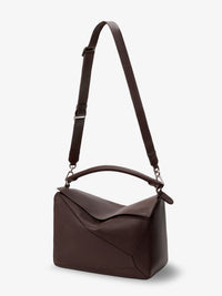 Loewe Men Puzzle Bag Leather Shoulder Bag