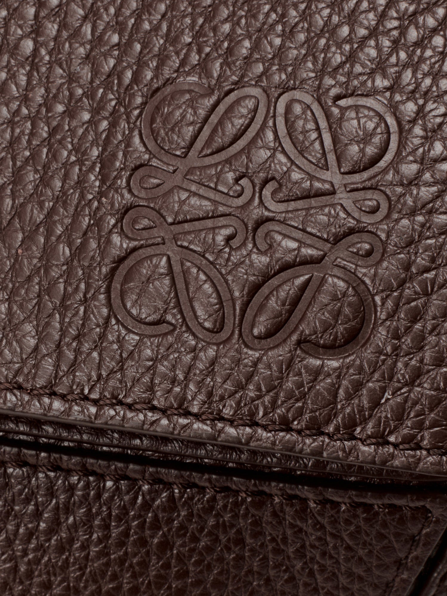 Loewe Men Puzzle Bag Leather Shoulder Bag