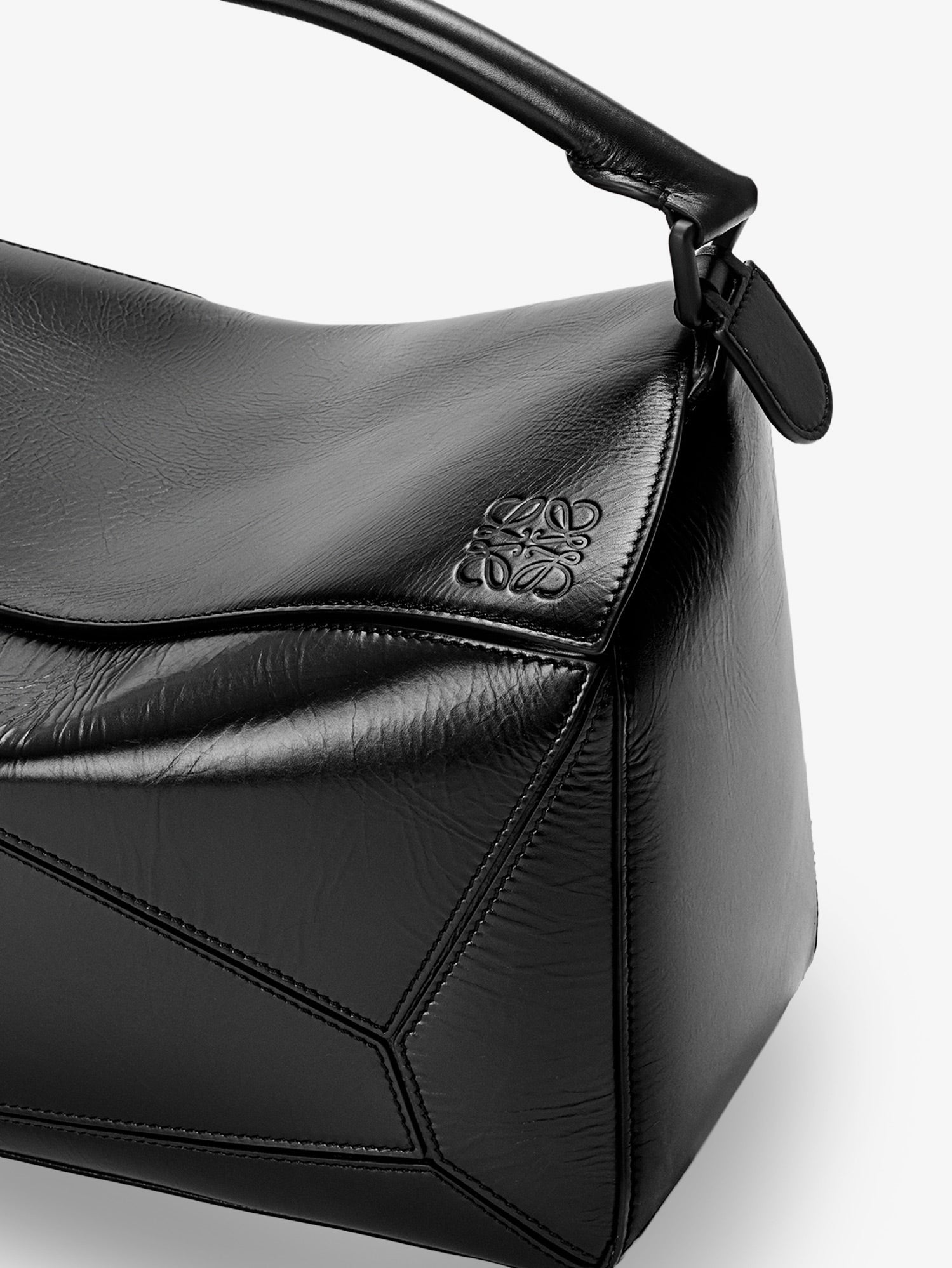 LOEWE Loewe Men Puzzle Large Leather Bag