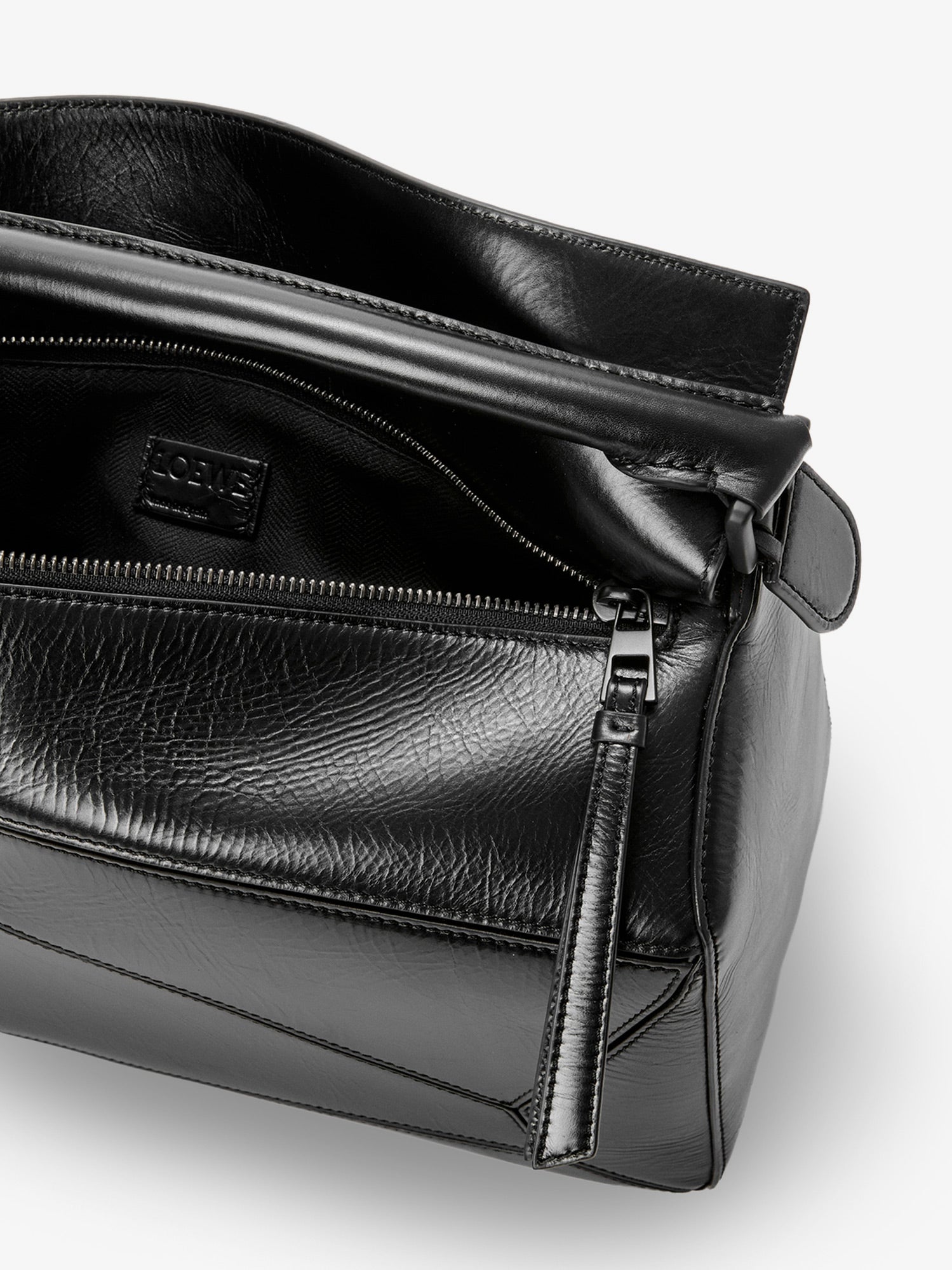 LOEWE Loewe Men Puzzle Large Leather Bag