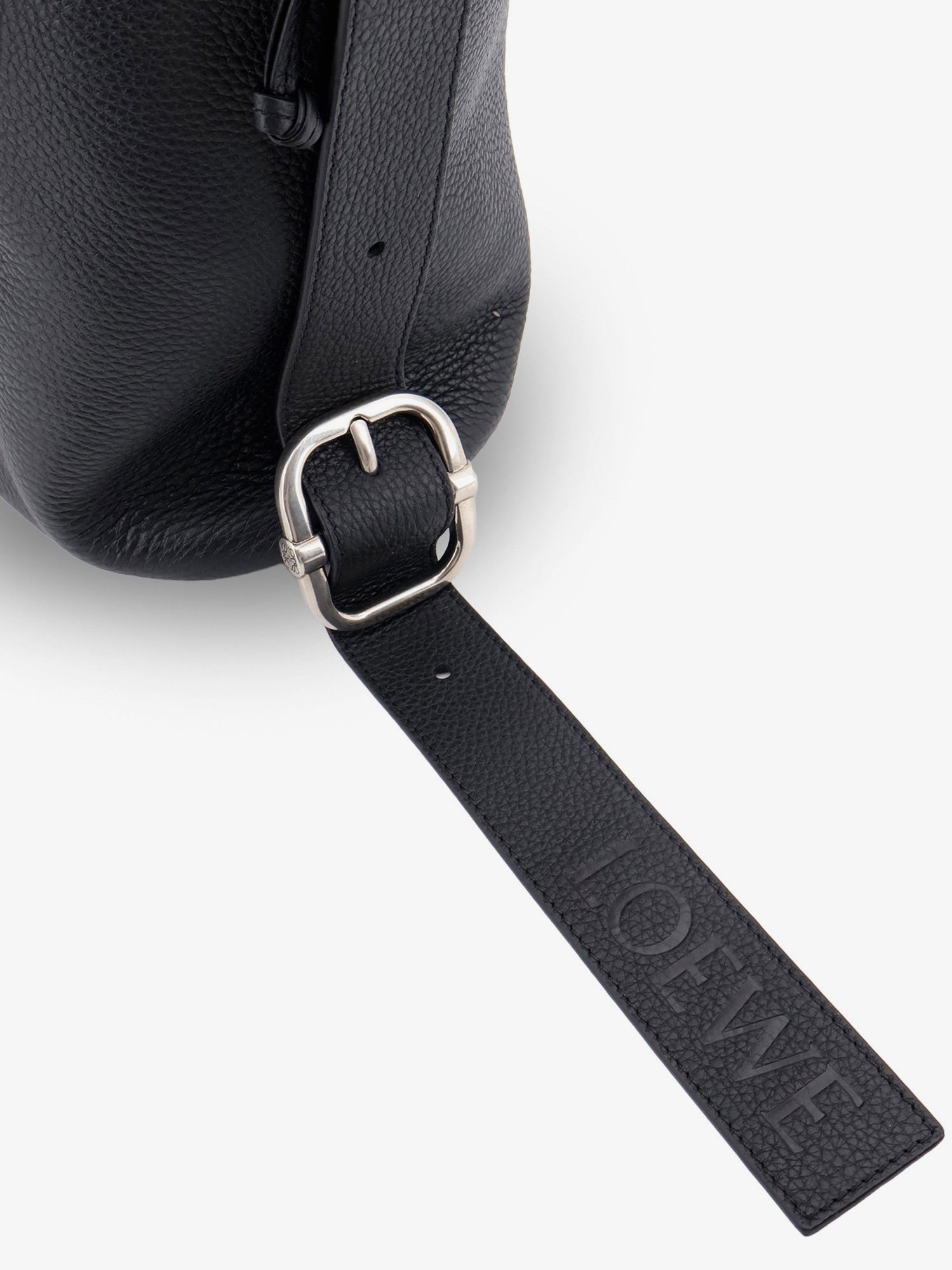 Loewe Men Loop Leather Crossbody Bag