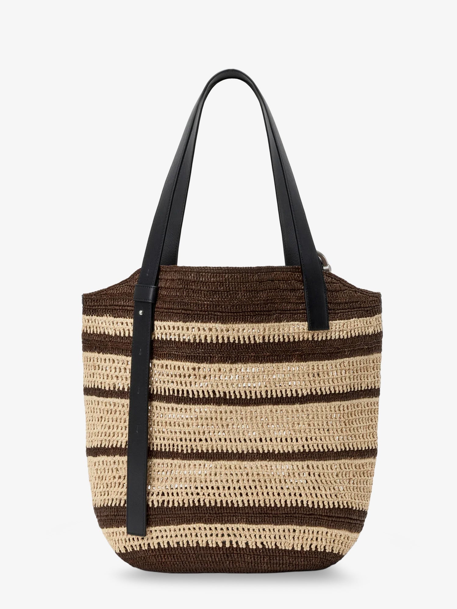 LOEWE Loewe Men Paula's Ibiza Two-Tone Raffia Loop Shopping Bag