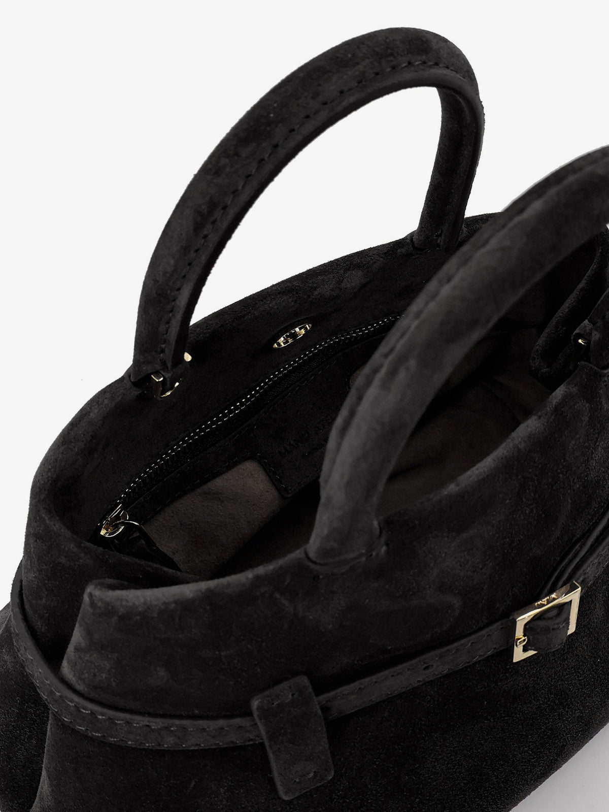 MANU ATELIER Manu Atelier Women Le Cambon 25 Suede Crossbody Bag