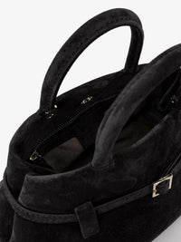 MANU ATELIER Manu Atelier Women Le Cambon 25 Suede Crossbody Bag