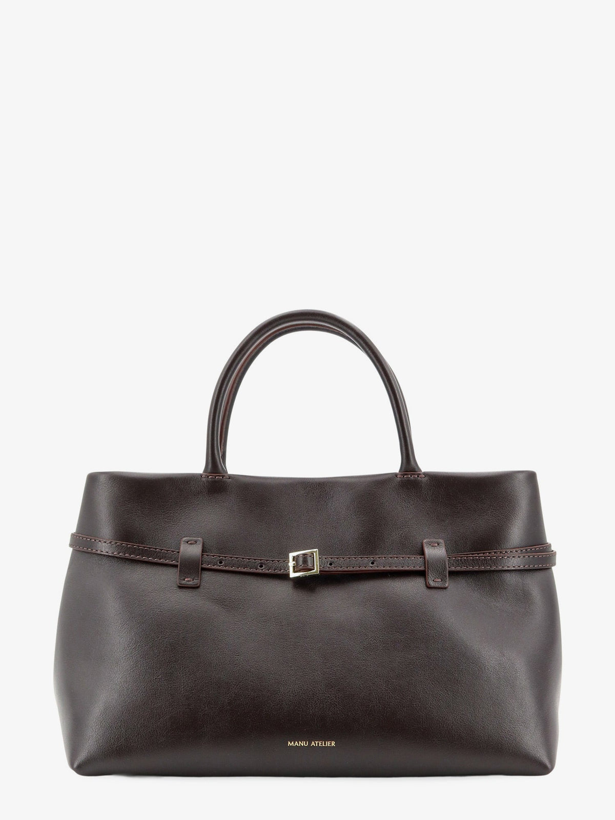 Manu Atelier Women Le Cambon 35 Leather Handbag