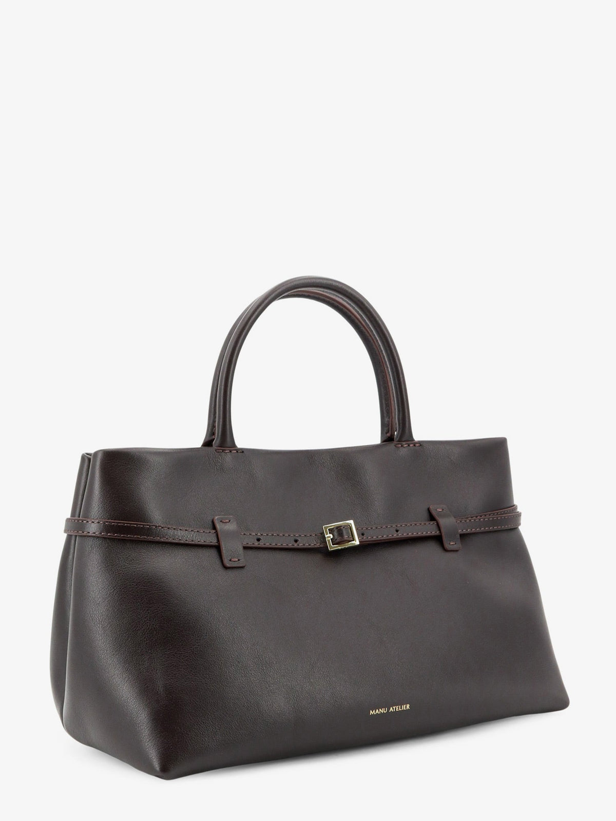Manu Atelier Women Le Cambon 35 Leather Handbag