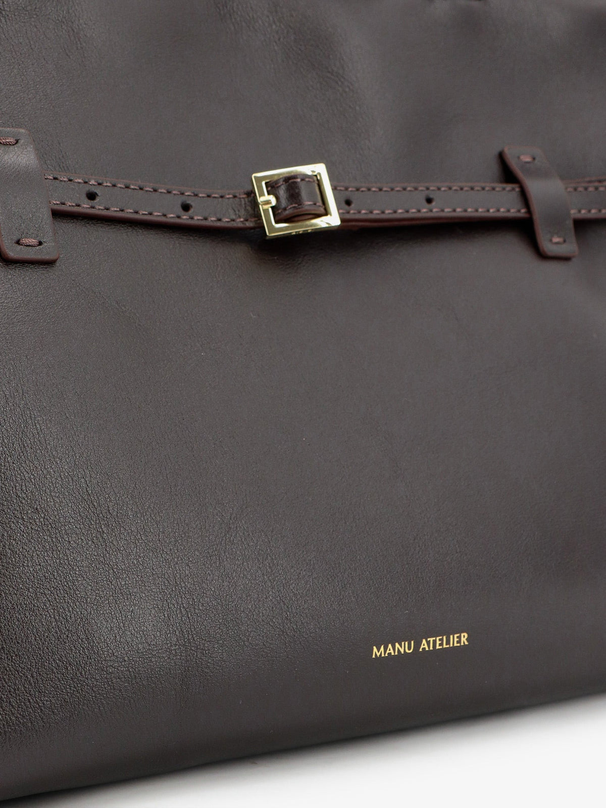 Manu Atelier Women Le Cambon 35 Leather Handbag